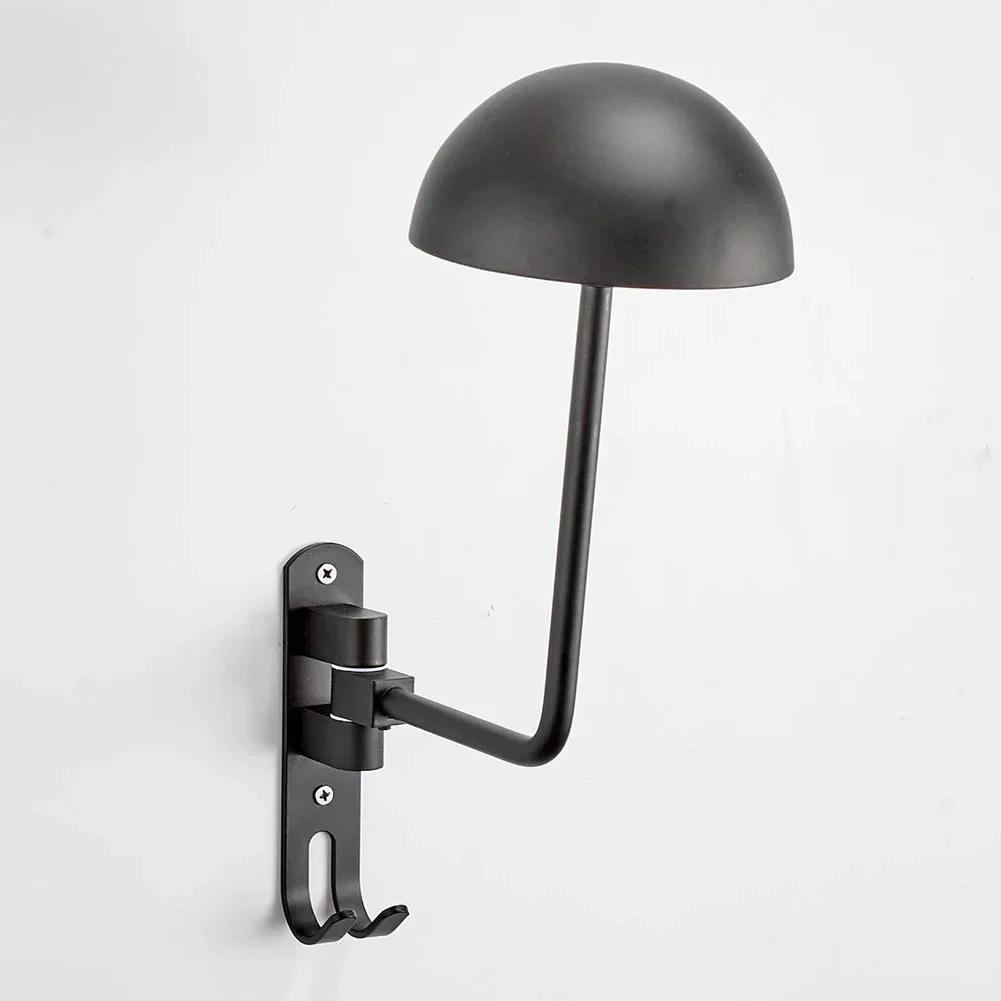 

Новый держатель для шлема мотоцикла, настенное крепление, поворот на 180°, вешалка для шлема, подставка для шлема, крючок для хранения шлемов мотоцикла и велосипеда