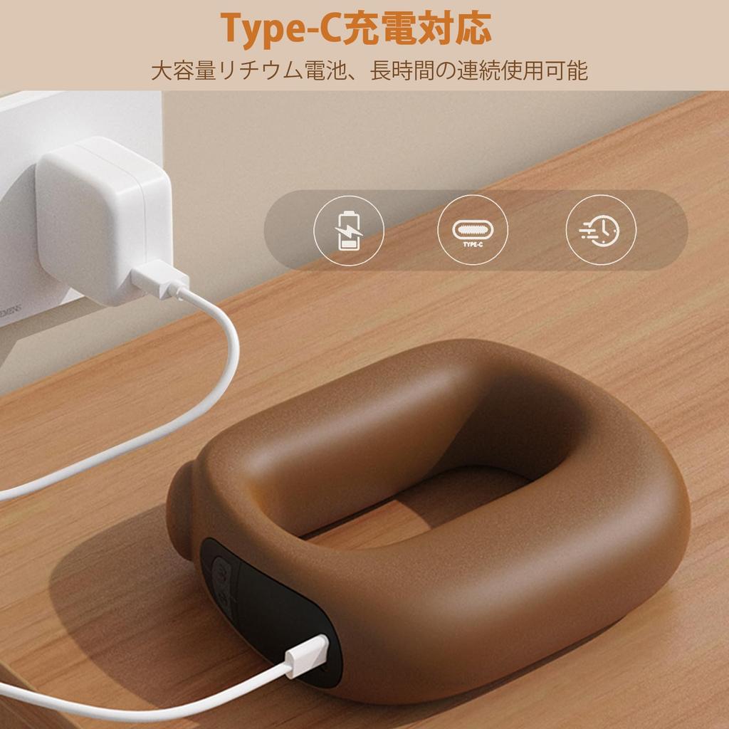 Myofascial Release Circular Constant Temperature and 5 Powerful Vibration Fast Gun, Shape, 45°C, Abdomen, Legs, Arms, Waist, Levels,