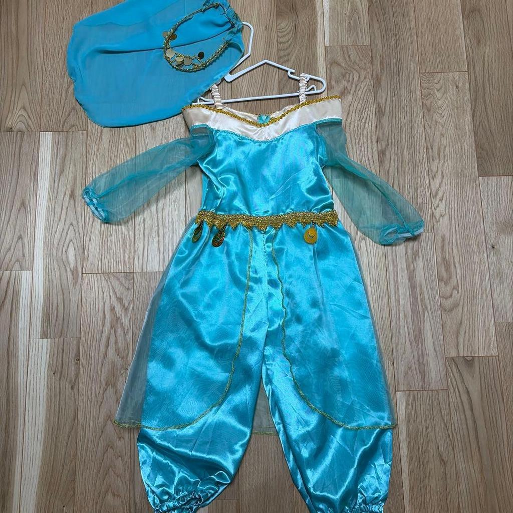 Used Aladdin-style Costume, Blue, 100cm~
