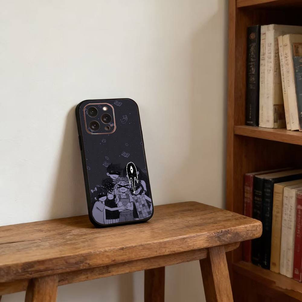 O-Omori Game Phone Case For iPhone 17, 16,15,14,13,12,11 Plus,Pro Max, Others Soft Black Cover