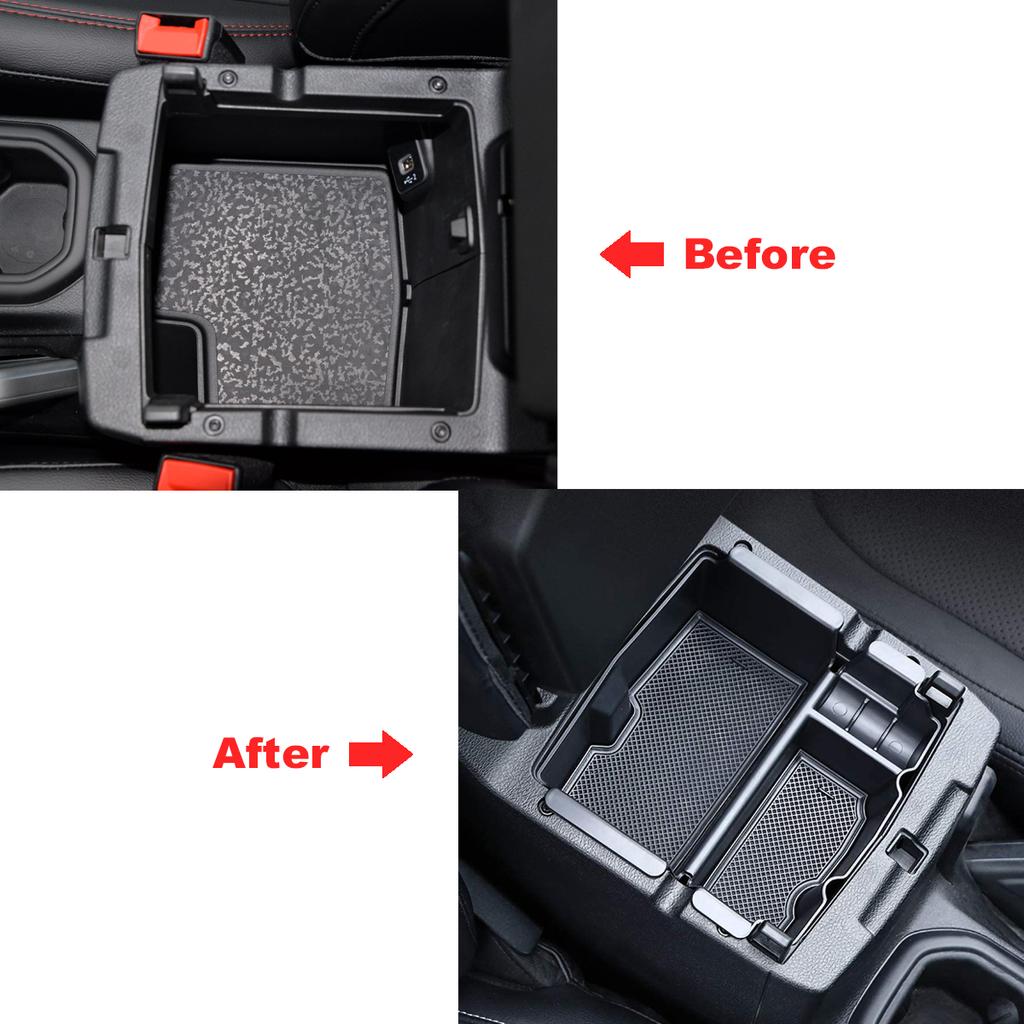 Für Jeep Wrangler JL JLU Gladiator JT Mittelkonsole Organizer Armlehne Aufbewahrungsbox Palettenbehälter Halter Tablett Autos