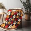 Moroccan Kilim Rug Vintage Cotton Throw Blanket Wool Bed Sofa Decorative Mat Rug Patchwork Cushion Cover Gift