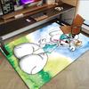 1pc Rabbit Adventure Carpet for Playroom Bedroom Living Room Sofa Home Decor,kids Game Area Rug Non-slip Floor Mat Y72346