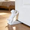 1pc 3D Printed Cute Puppy Door Stop Movable Dog Shaped Funny Healing Decorative Door Wedge Household Door Holder