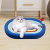 Cat Scratching Board Bed Oval Cats Scratch Pad Scratcher for Chasing Exercise Indoor