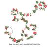 Realistic Artificial Rose Garland Vine Long For Wedding Arch Party Door Home Decor Floral Vines Room Decoration Simulation