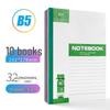 TonLiL B5 Soft Cover Office Notepad (10-Pack)
