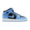 Kids' Sneakers 1 Mid University Blue Black (GS) University Blue/White/Black