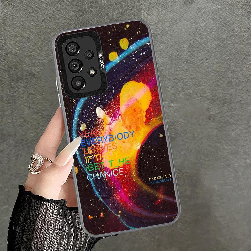 R-Radiohead Bnad Soft Phone Case for Samsung A17 A16 A15 A14 A13 A57 A56 A55 A54 A53 A37 A36 A35 A34 A33 A26 A25 A24 A23 A52
