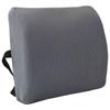 Back Cushion Gray Memory Foam 36 x 30 x 12 cm