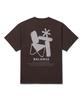 SNOWPEAK APPAREL Elemental Balance Graphic Short Sleeve T-Shirt (S26Fubts40) Brown