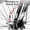 Lock Reminder Cable - Spring Reminder Rope | Lock Reminder Cable Disc Lock Cable,