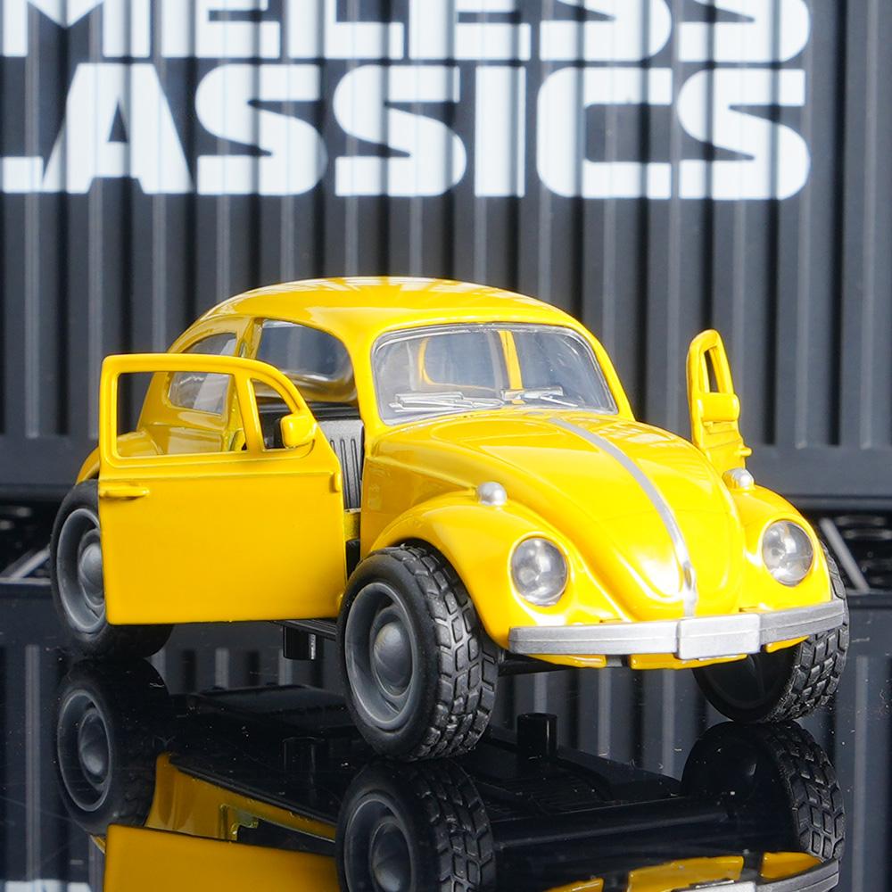 Legierung Diecast SUV & Käfer Auto Set, Pull-Back Spielzeug mit zu öffnenden Türen, Sammlerfahrzeug Geschenk für Kinder Erwachsene