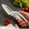 With Safety Buckle Chicken Bone Scissor Removable Food Scissor Kitchen Scissor  Camping