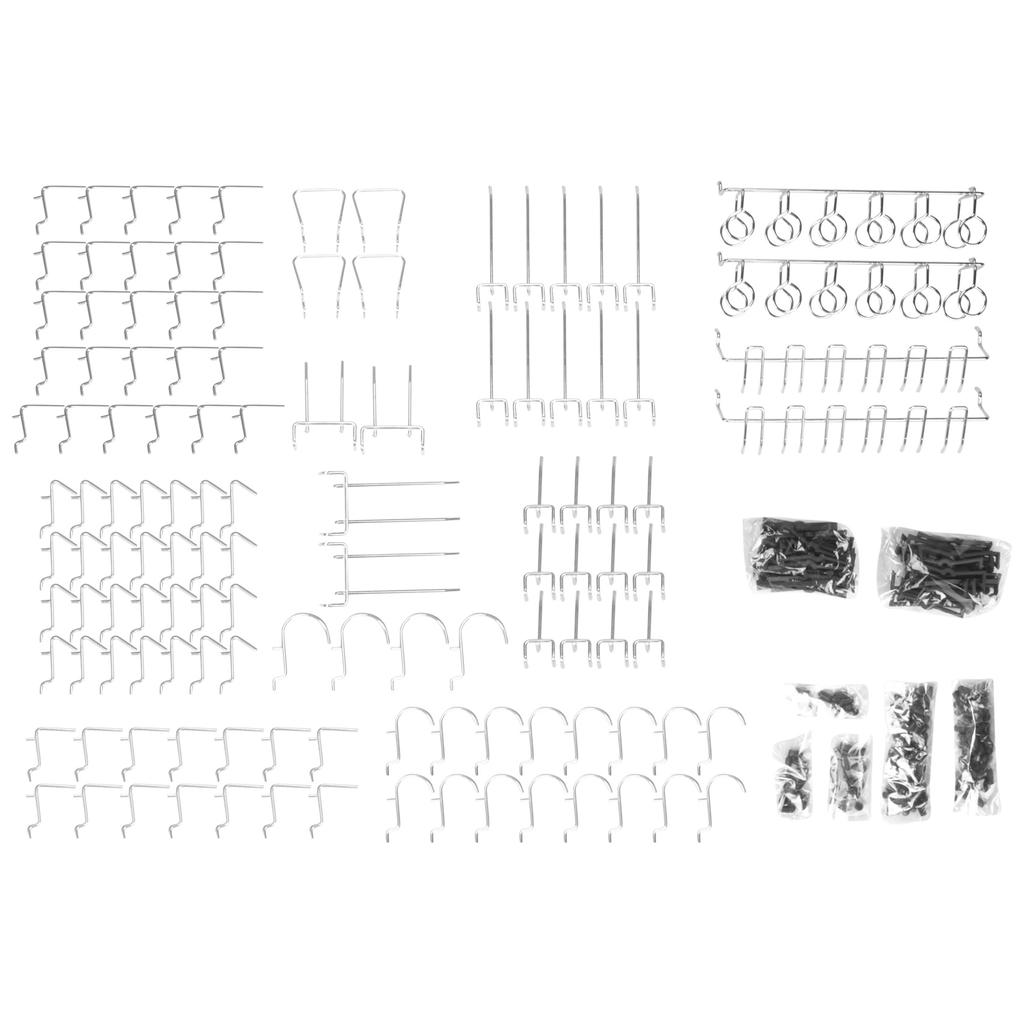 Buy 170 PCS Pegboard Hook Assortment Pegboard Accessories, Pegboard Kit