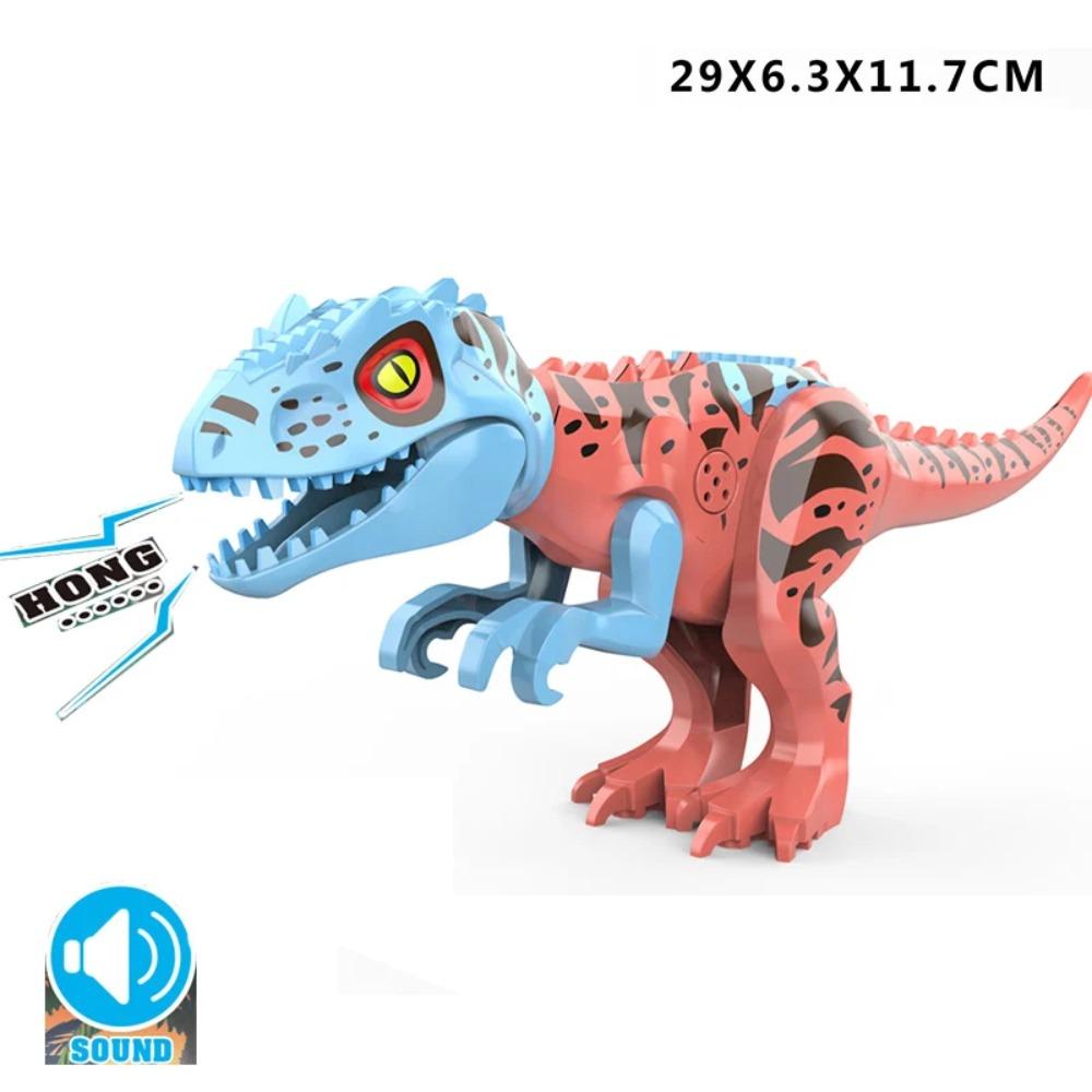 Raptor Brutal Building Jurassic Blocks World 2 MINI Figuras de Dinossauro Peças Blocos Dino Brinquedos Para Crianças Dinossauros Natal