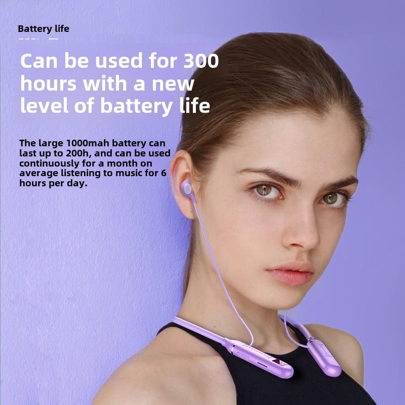 New Plug-in Card Wireless Sports Running Bluetooth Headset with High Sound Quality and Long Standby Battery Life