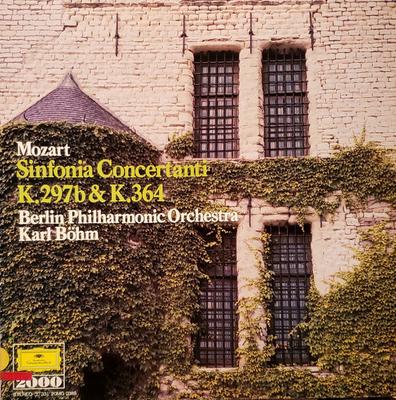 LP Record KARL BOHM BERLINER PHILHARMONIKER Mozart Sinfonia Concertanti K. 364 20MG0388 DEUTSCHE GRAMMO Japan Obi Classical Used