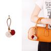 Zhang Yuanying Bayberry Ball Charm - Handmade Woven Bag and Shoe Ornament Keychain