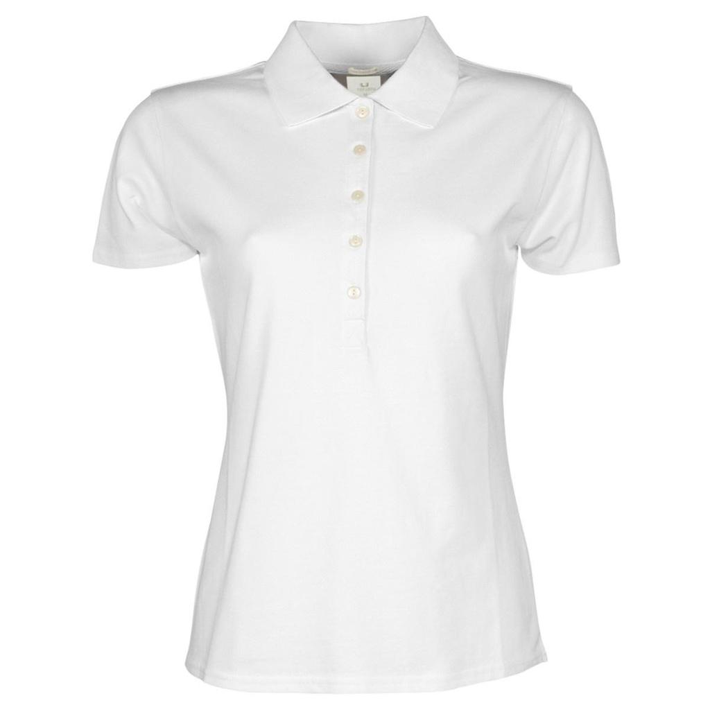 Tee Jays Womens/Ladies Luxury Stretch Short Sleeve Polo Shirt