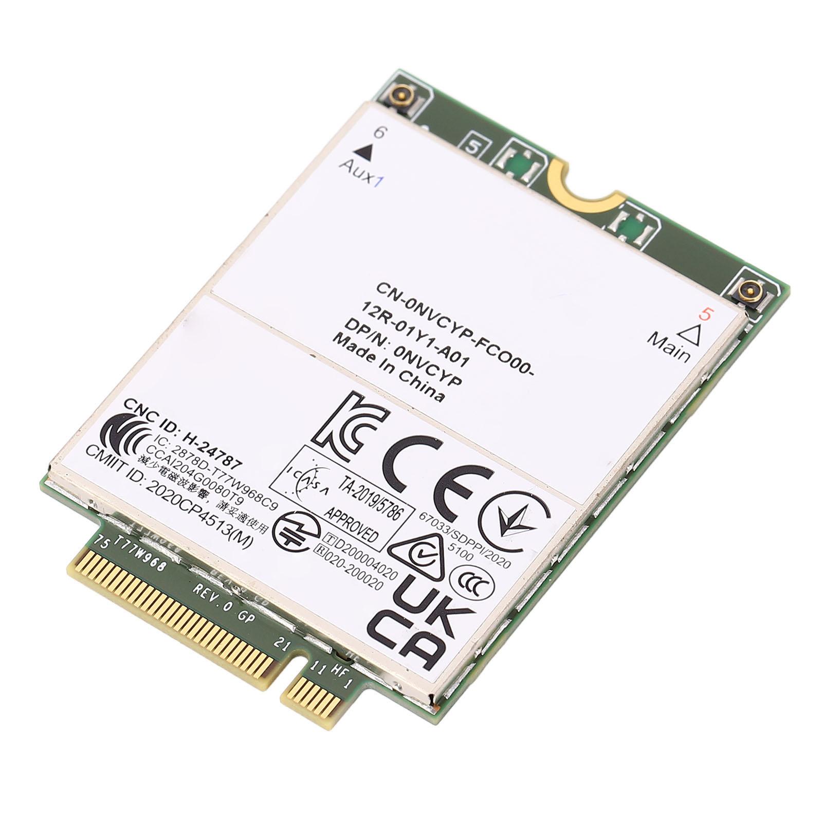 

T77W968 3G 4G 5G WWAN Card Quick Data Transmission 4G Module GPS Network Card