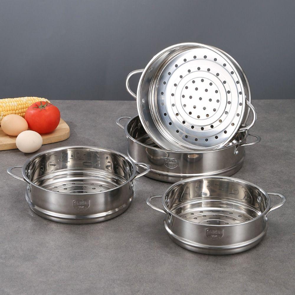 Thicken Food Steam Rack Stackable Rice Cooker Steamer Pot Egg Tray  For Soup Pot Milk Pot