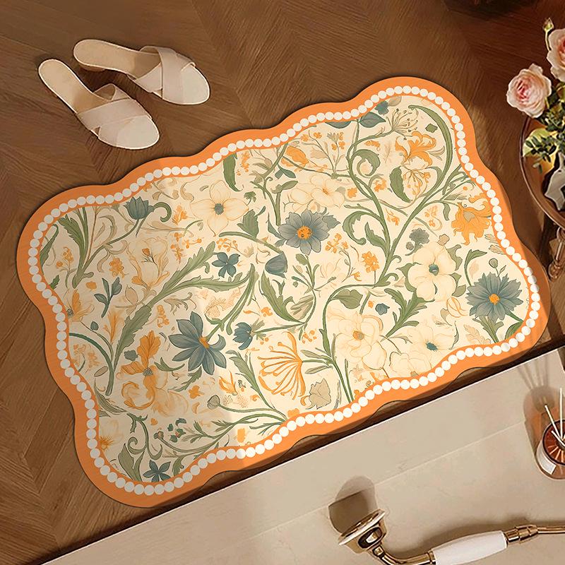 American Style Diatomaceous Earth Non-Slip Quick-Drying Bathroom Entrance Mat