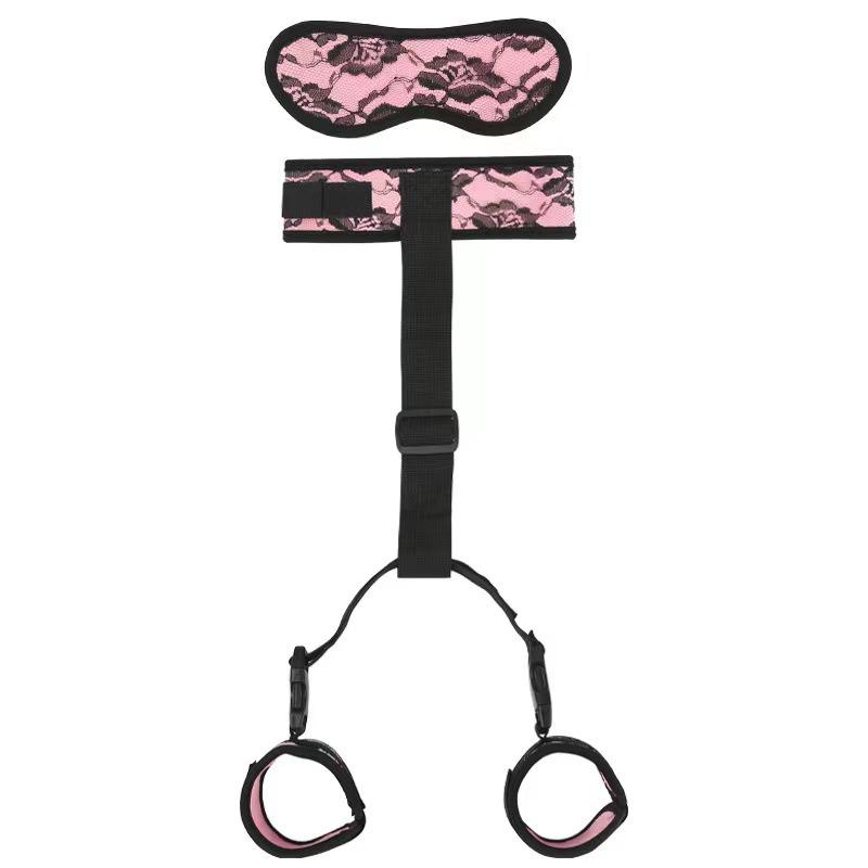 Spitzen-Handfesseln & Halsband-Set für Männer und Frauen - BDSM Sexspielzeug für Erwachsene