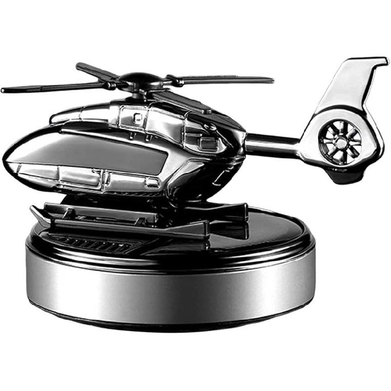 

Освежитель воздуха на солнечной энергии для автомобиля, ароматерапия для вертолета, вращающийся ароматизатор на солнечной энергии для приборной панели, очистители для внутренней отделки автомобиля, серебряный