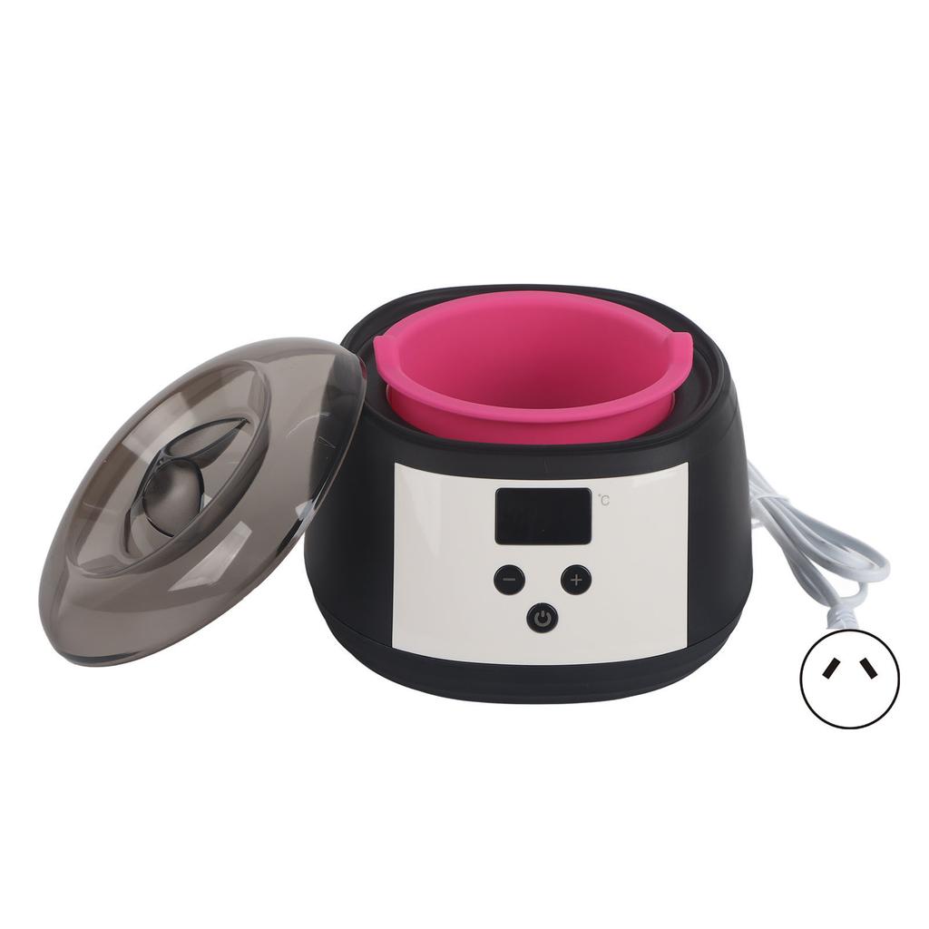 Încălzitor de ceară pentru îndepărtarea părului Afișaj LED din aluminiu Încălzitor de ceară electric cu control al temperaturii 100-240 V