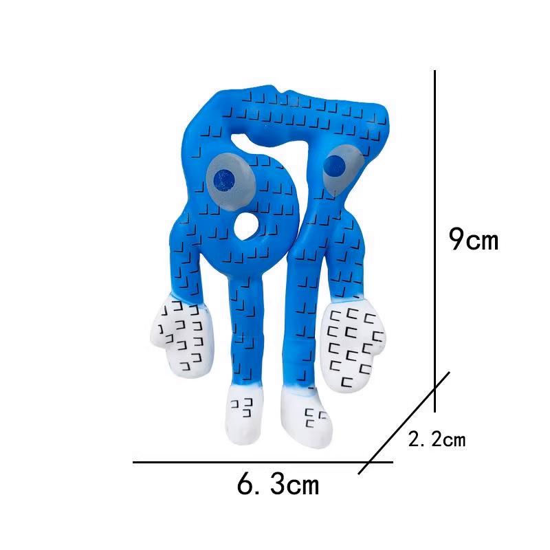Steal A Brainrot Game Figure Toys No. 9 No. 67 Model Toy PVC Desk Decoration Collection Kid Christmas New Year Gift