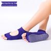WEZHO Women's Professional Open-Toe Five-Finger Yoga Socks