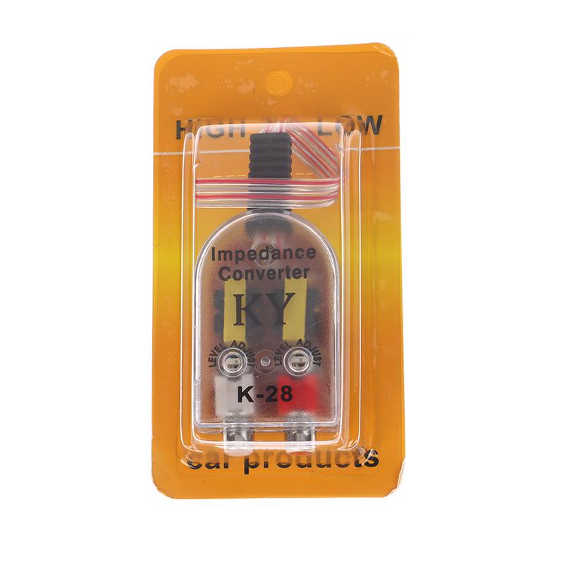 1Pc Audio Subwoofer High To Low Frequency Divider Converter Regulator Filter Car Audio Cd Amplifier