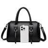 Stilvolle Boston Damentasche Große Kapazität Eine Schulter Tragbare Pendlertasche