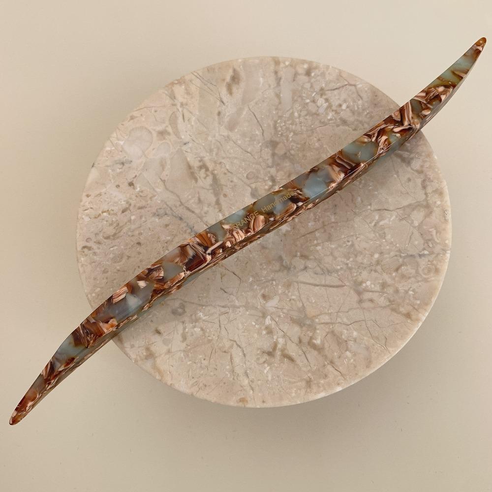 18CM Acetic Acid Hair Stick Chinese Style Hair Fork Willow Leaves Shape Hairpin Daily
