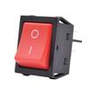 Heavy Duty KCD4-201 Rocker Switch no light 30A 250VAC ON OFF DPDT Switch Double pole single throw Green Yellow Black Switch