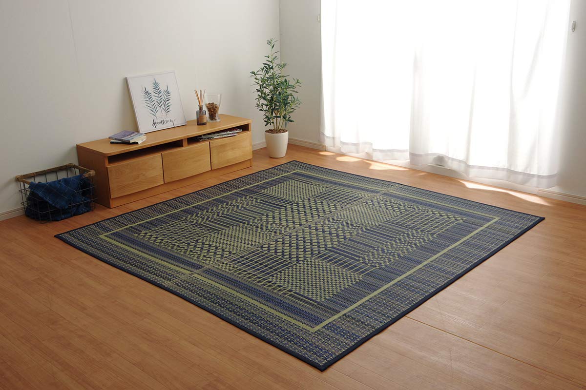 

Ikehiko Rush Rug Carpet NS Prea Blue 191 x 300cm Approx. #8193640