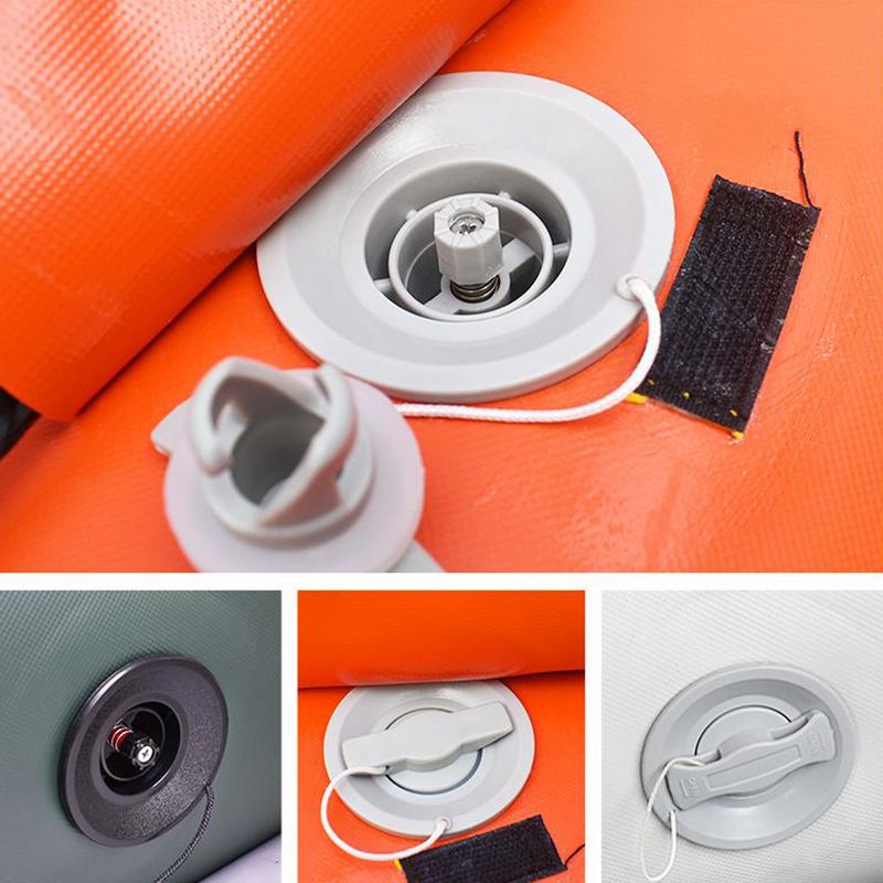 Air Valve Inflatable Boat Valve Dinghy Kayak Canoe Air Valve Adapter Boat Accessories Surfboard Mattress Valve With Wrench