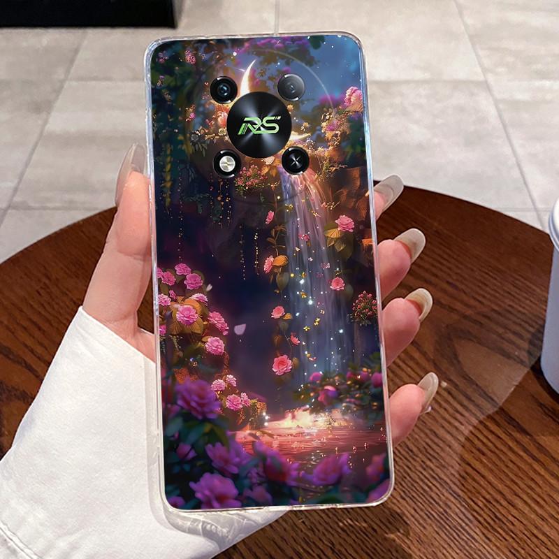 Hülle Für ITEL RS4 S666LN Gehäuse Luxus Niedlich Liebesherz Hase Lustiges Muster Transparentes TPU Weiches Silikon Handyhülle Rückseite