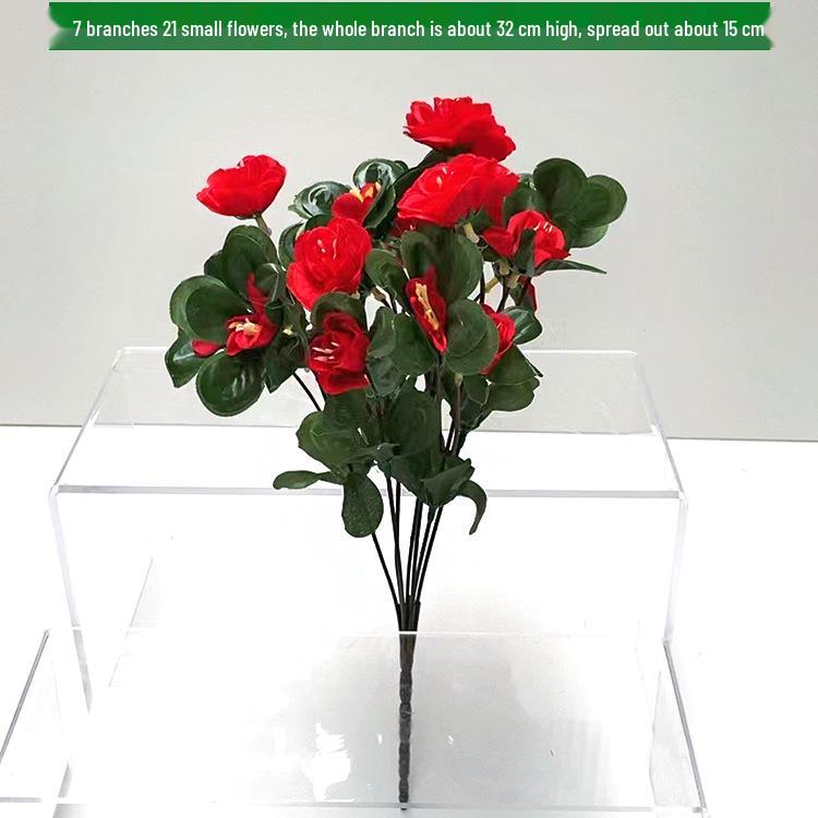 Silk Rose Flower Bouquet: Artificial Flowers for Dining, Bedroom, Living Room Decor and Creative Ornament Figurines.