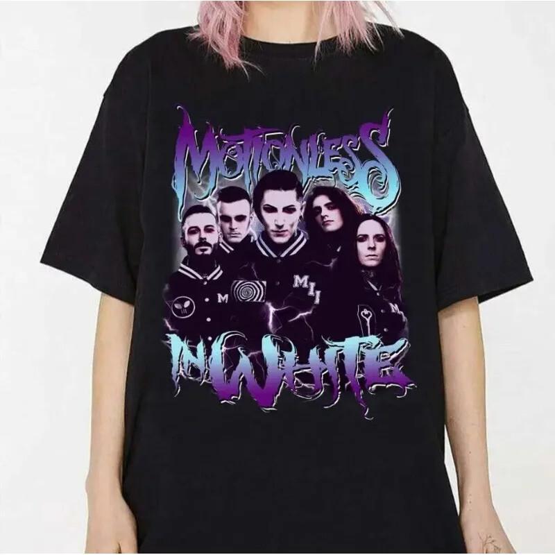 Motionless In White TShirt Motionless In White Band Shirt Unisex Gift For Fan Unisex T-Shirt XXXXL