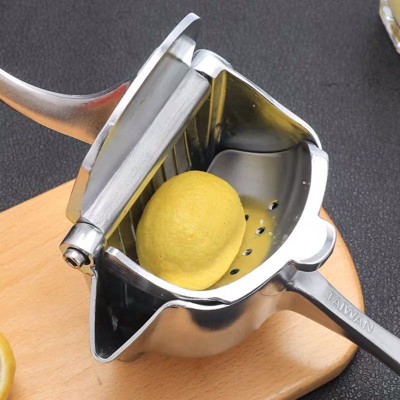 Heavy-Duty Stainless Steel Manual Juicer 18.7cm Detachable Orange,Pomegranate,Lemon Squeezer Fruit Juice Extractor for Household