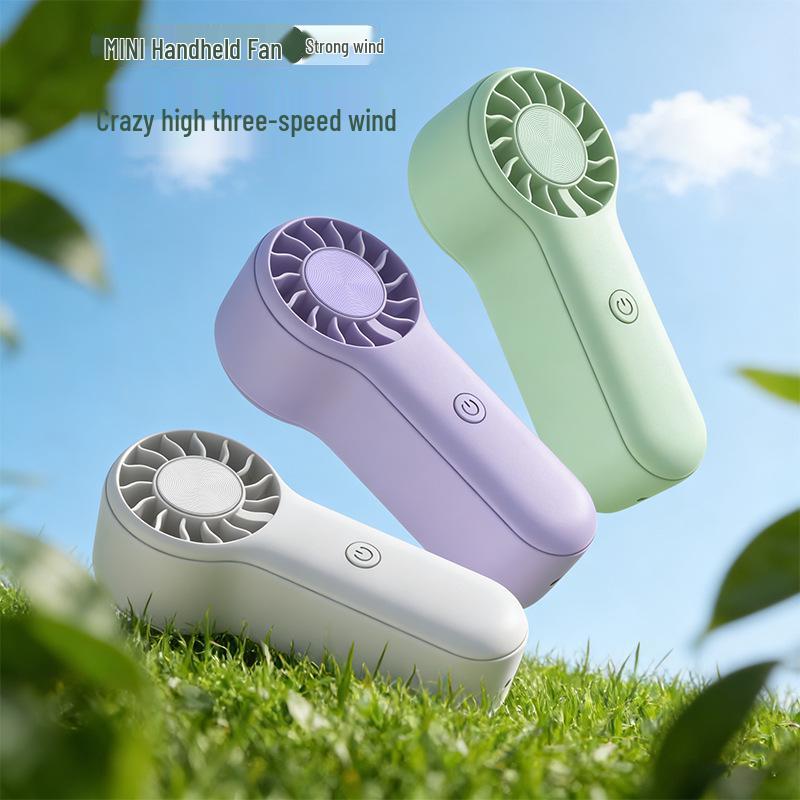 USB Rechargeable Portable Mini Fan - High Wind & Speed