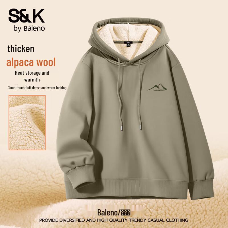 

Baleno Men s S&K Series Fleece-Lined Hooded Sweatshirt 5XL