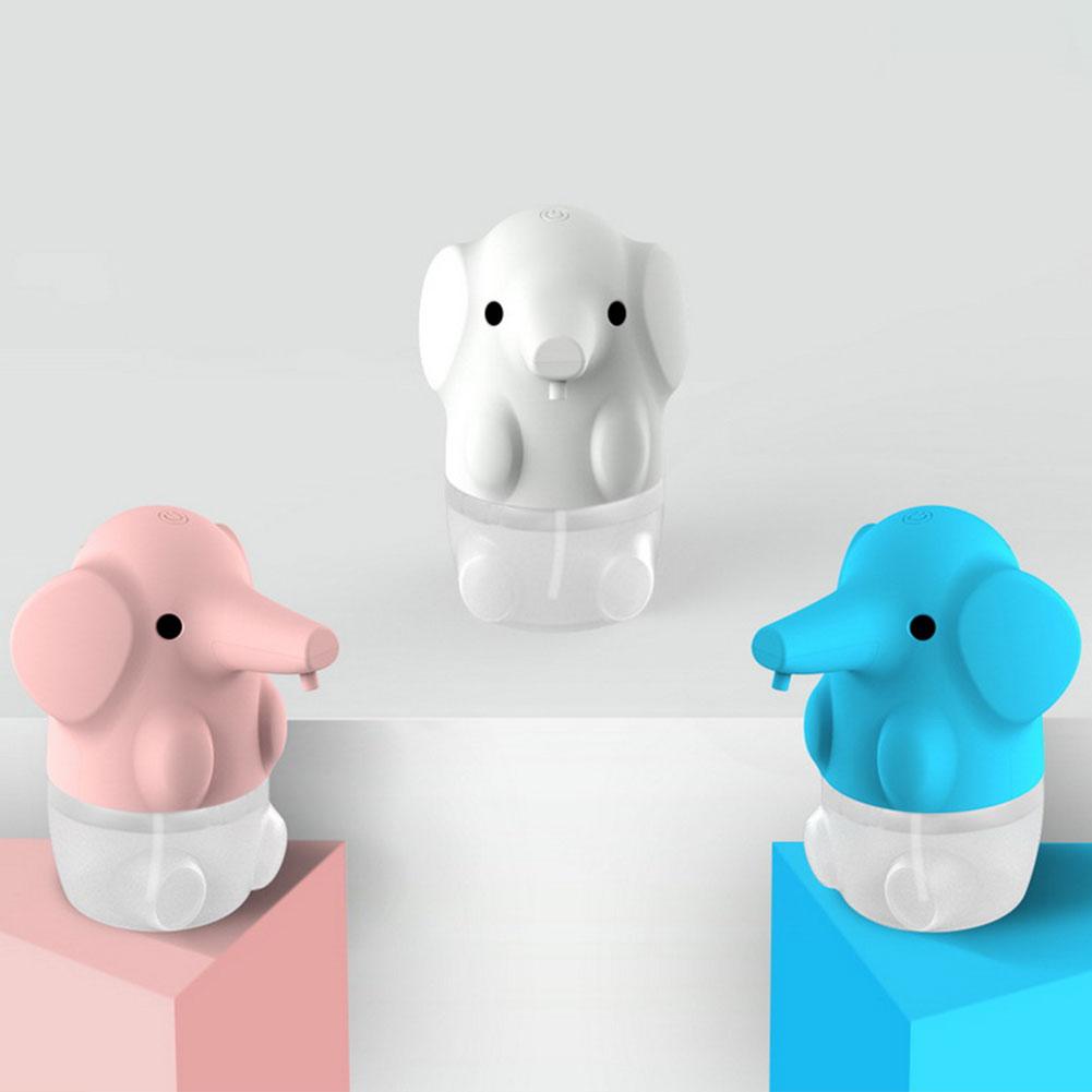 Touchless Cute Elephant Automatic Foam Soap Dispenser for Kitchen and Bathroom Rechargeable Hands Free Use