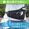 PENGUINFLY Running Running Waist Pouch for Water and Waterproof Bottle Pouch with Flip Strap for Smartphones and Cell Sturdy Design for Men and