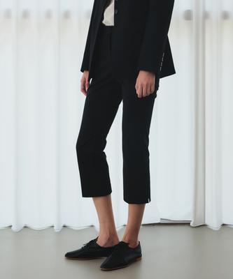 OLIVE DES OLIVE Cropped-Length Cigarette Pants Ow6Al8090