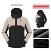 Anpassbares Team Windbreaker Set: Outdoor Drei-in-Eins mit Logodruck und herausnehmbarem Daunenfutter