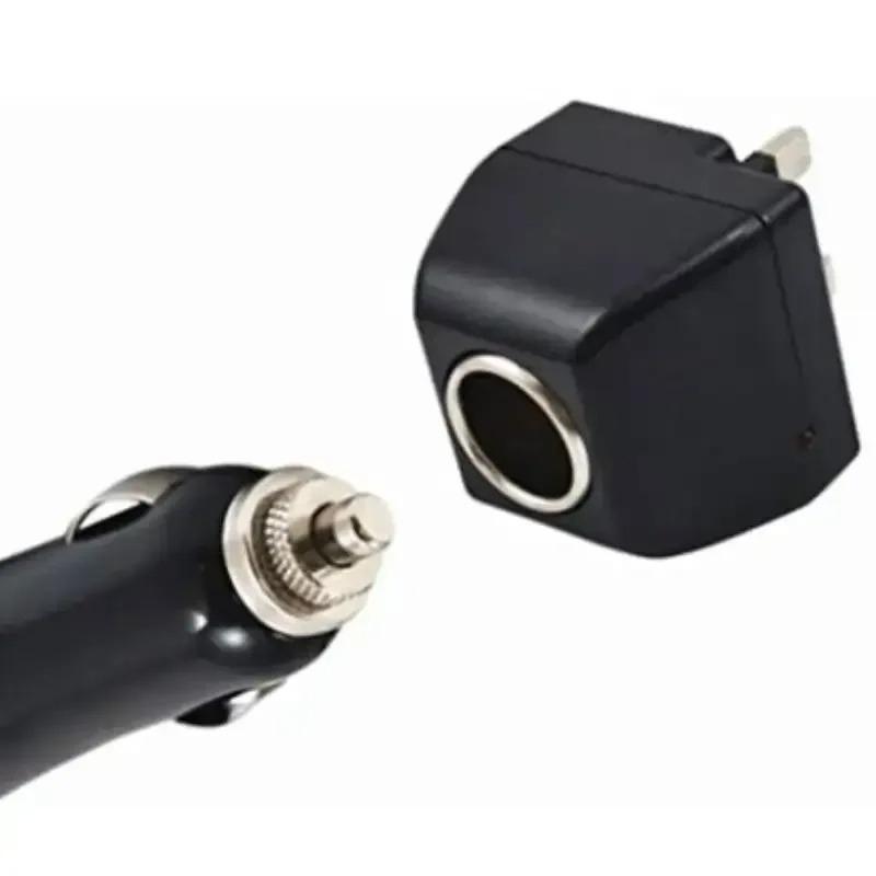 Car Socket Adapter 12V 500MA Car Cigarette Lighter AC To DC Power Adapter EU UK Plug Converter Wall Outlet Plug Auto Converter