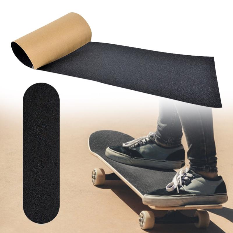 Waterproofs Scooter Grip Tape Longboards Skateboard Grip Tape Sheet NonSlip Sandpaper for Skateboard Lover Easy to Use